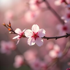 pink cherry blossom