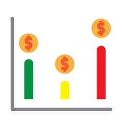 Wealth Management Vector Flat Icon Design