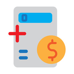 Accounting Vector Flat Icon Design