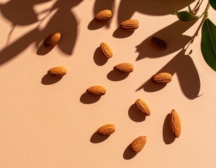Almond Background