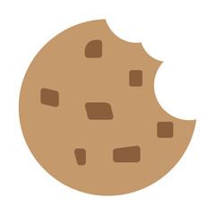 Cookies Vector Flat Icon Design