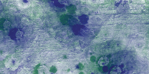 Abstract texture background featuring splashes of deep green and blue hues evoking a sense of organic forms and artistic expression for graphic design