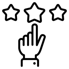 Obraz premium Rating Icon 