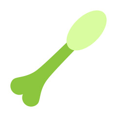 Baby Spoon Vector Flat Icon Design