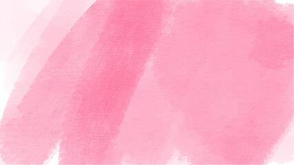 Pink watercolor background with copyspace for your design. vector.