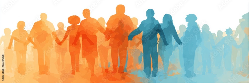 Poster support system layers in a radial diagram illustrating connections between friends, therapy, and sel