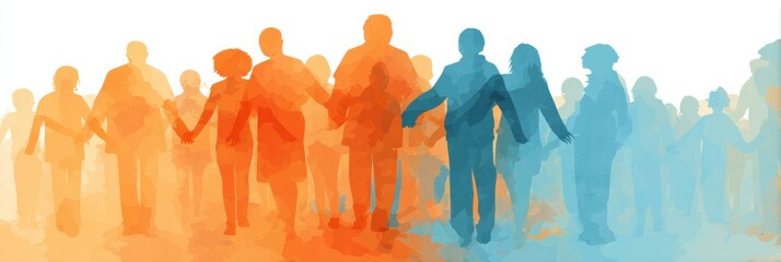 Obraz premium Support System Layers in a Radial Diagram Illustrating Connections Between Friends, Therapy, and Self in a Cohesive Visual Representation