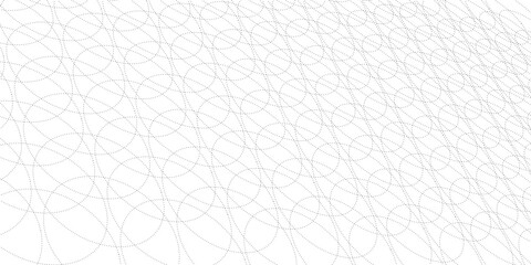 Abstract isometric grid vector seamless pattern. Black and white thin line triangle and square texture. Monochrome geometric mosaic minimalist background.