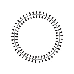 Stylish round frames with examples of the names or white space of your store . Vector&nbsp;frameworks&nbsp;.&nbsp;EPS&nbsp;10&nbsp;.