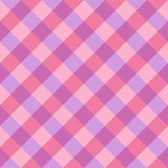 pink plaid fabric