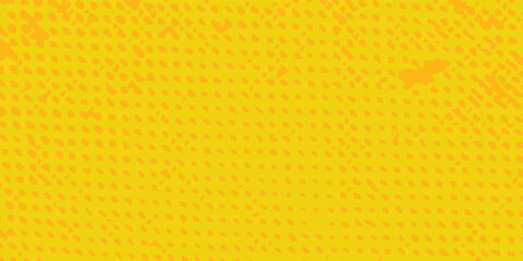 Dots halftone yellow color pattern gradient grunge texture background. Dots pop art comics sport  modern arts