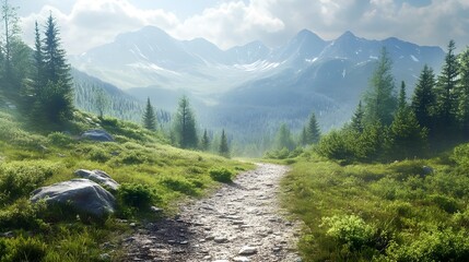 Beautiful mountain landscape nature photography hiking trail scenic views outdoors travel destination explore now