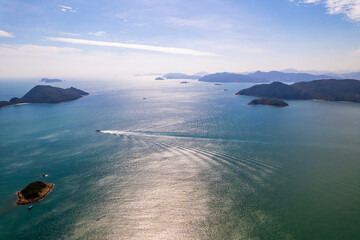 Aerial View of Sai Kung Skyline, Hong Kong