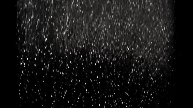 retro styled animation featuring damaged film effects white lines dots evoking nostalgia cinematic charm alpha transparency
