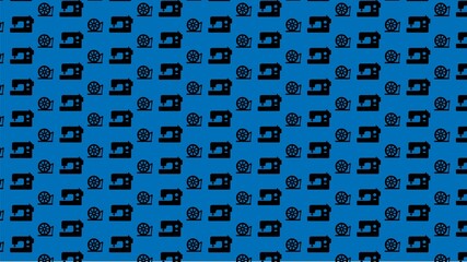 MULTICOLORED TAILOR STITCHING  VECTOR PATTERN