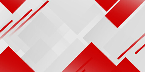 Abstract red background gray white blank space. Vector illustration design for presentation  banner  cover  web card poster modern good nice art