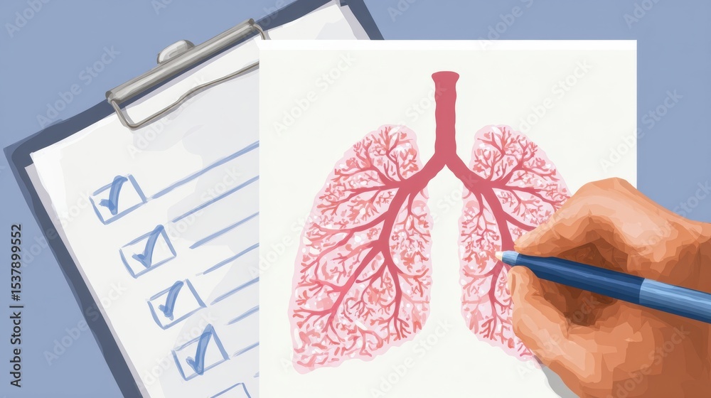 Poster Step-by-step Guide on How to Prepare for Lung Screening Effectively and Efficiently