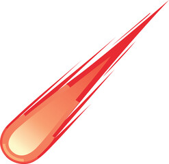 meteor red blast tail