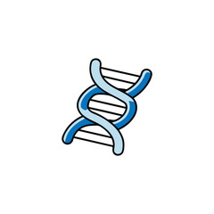 Fototapeta premium Dna logo,Genetic science symbols helix biotech vector business identity.