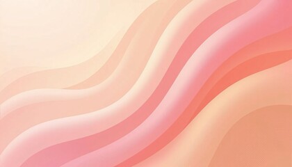 Pastel Gradient Wave Pattern with Smooth Flowing Lines
