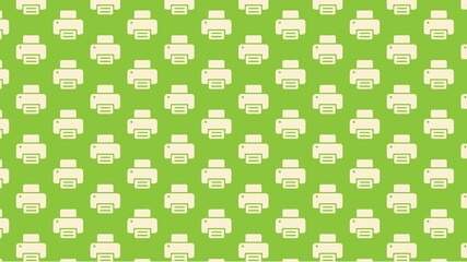 Vector seamless printer pattern colored