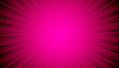 Fototapeta premium Abstract comic zoom background. vector illustration.