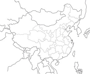 map of asia
