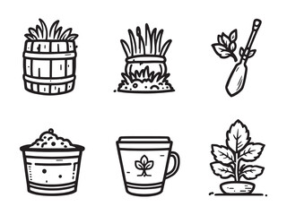 Zero Waste Composting Outline Collection