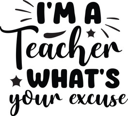 World Teacher's Day Typography Design 