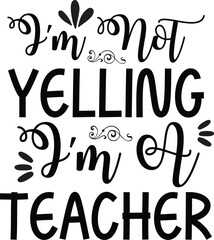 World Teacher's Day Typography Design 