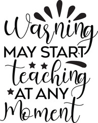 World Teacher's Day Typography Design 