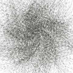 Dense line texture. Vector abstract pattern. Sharp contour figure. Grayscale background icon.