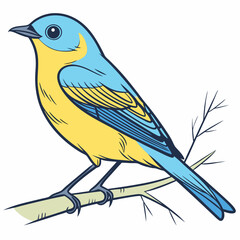 Obraz premium bird vector image