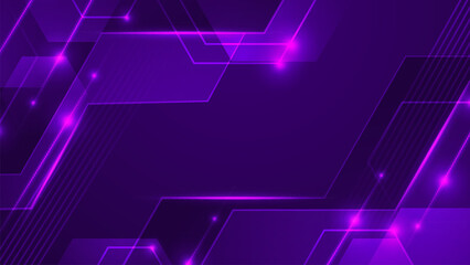 Purple Violet Technology Gradient Vector Background