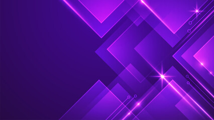 Obraz premium Purple Violet Technology Gradient Vector Background