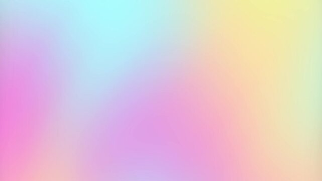 Rainbow holographic pastel gradient background