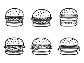 hamburger minimal design