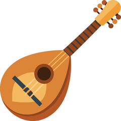 acoustic guitar vector illustration