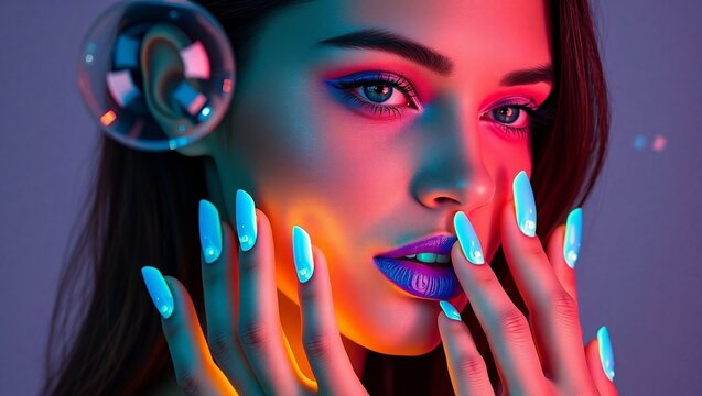 Retrofuturism combines past visions of the future, particularly from the 1970s and 1980s, with futuristic technology and vintage aesthetics, including VHS robots and cyberpunk cities.