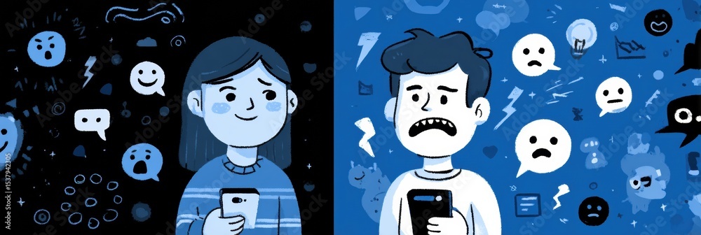 Poster Understanding the Difference Between Reacting and Responding in Communication and Emotional Expression in Digital Interactions