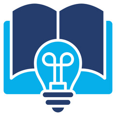 Knowledge solid color icon