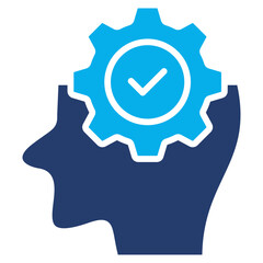 Skills solid color icon