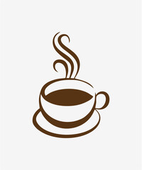 Tea quote with steaming cup 