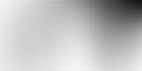 Dotted grid seamless pattern for bullet journal. Black point texture. Black dot grid for notebook paper. Vector modern arts