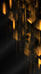 Abstract Golden Light Rays and Rectangular Forms
