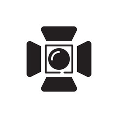 video camera glyph