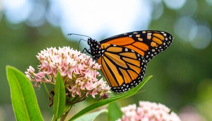 Obraz premium butterfly on flower