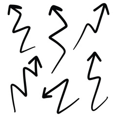 Minimal Arrow Icon Symbol for Direction and Movement