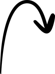 Minimal Arrow Icon Symbol for Direction and Movement