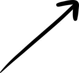 Minimal Arrow Icon Symbol for Direction and Movement